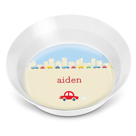 Vroom Vroom Children's Melamine Bowl